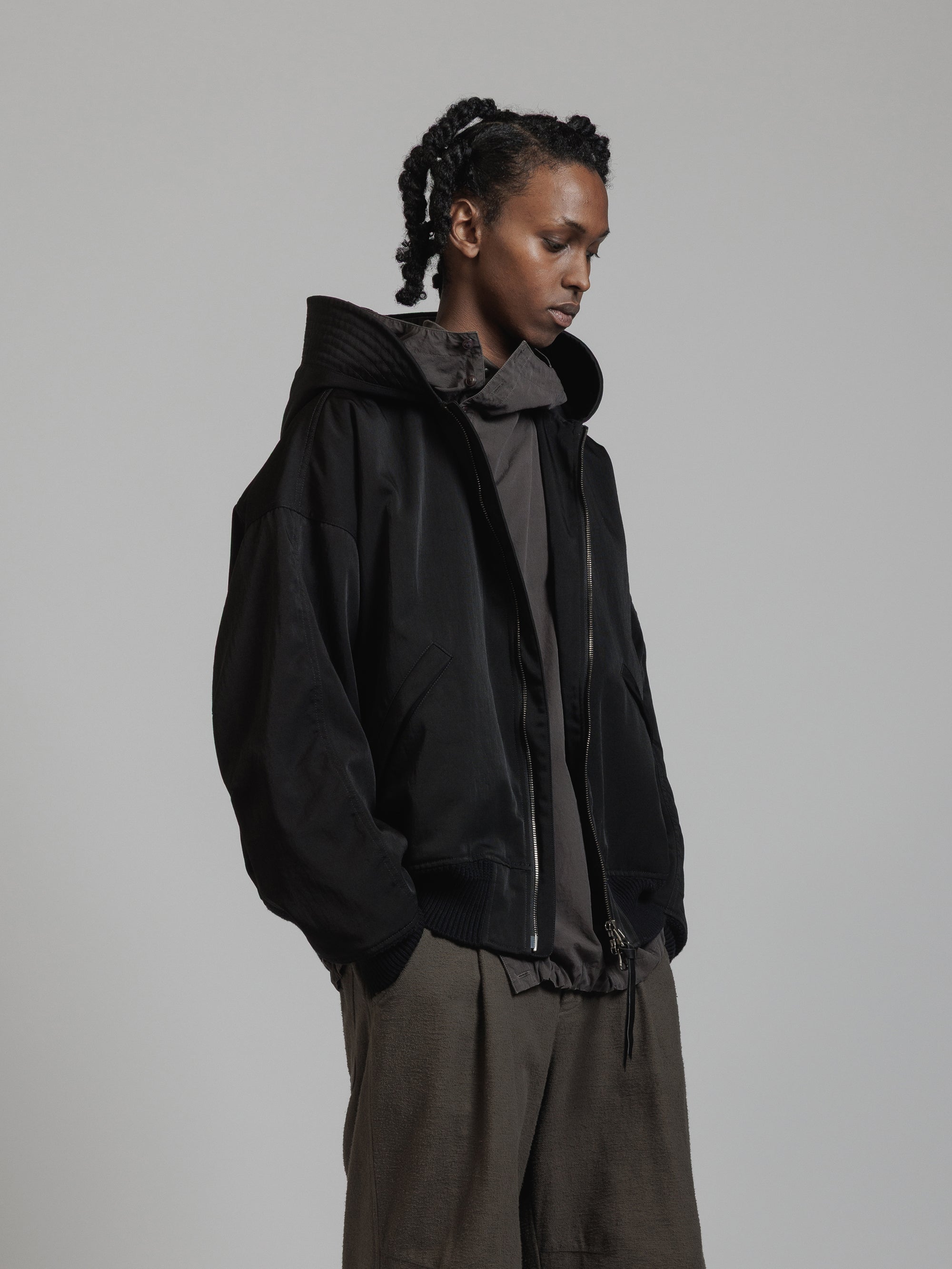 THE VIRIDI-ANNE（ザ ヴィリディアン） TVA 25AW NYLON/WOOL TWILL