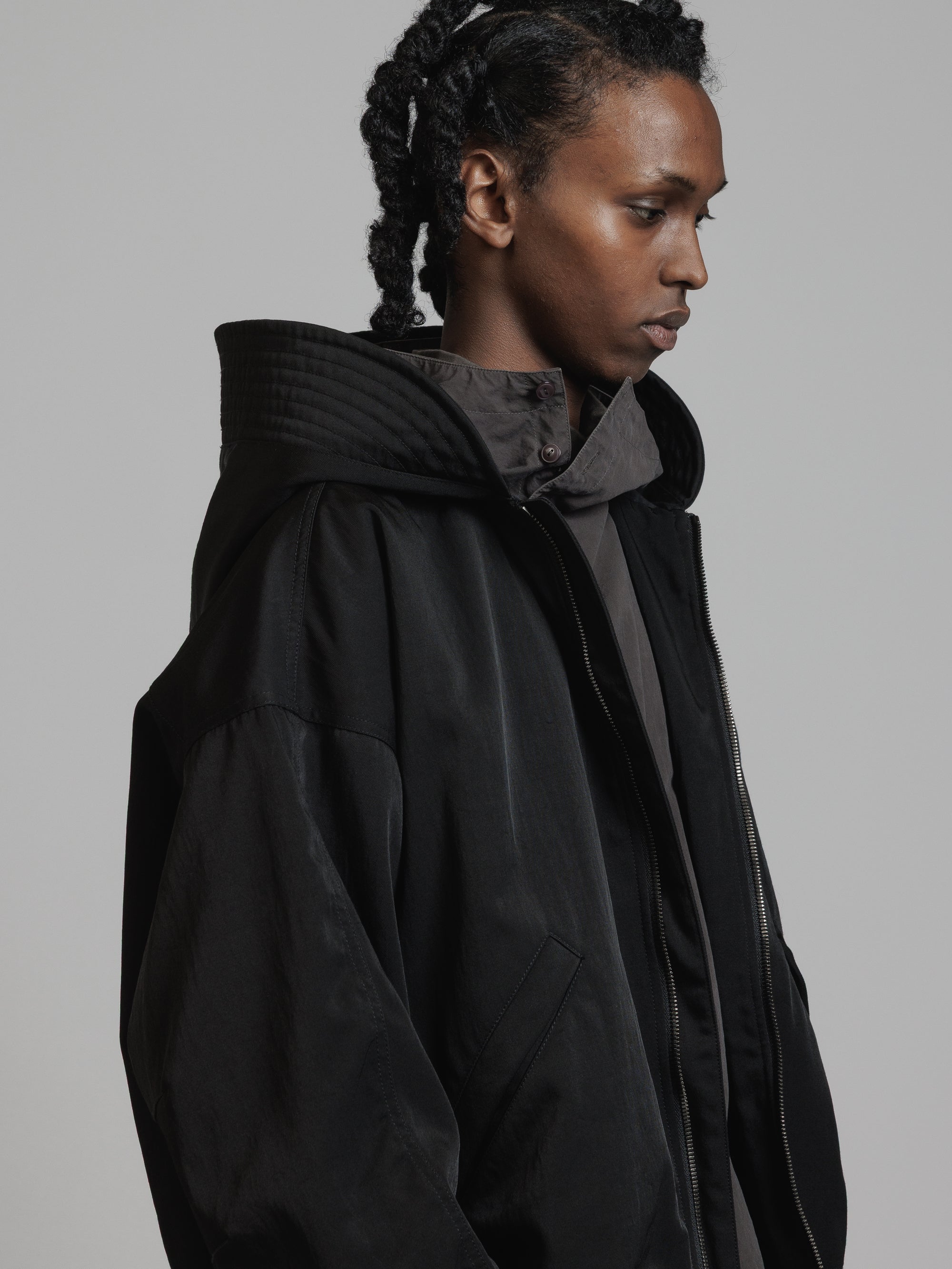 THE VIRIDI-ANNE（ザ ヴィリディアン） TVA 25AW NYLON/WOOL TWILL