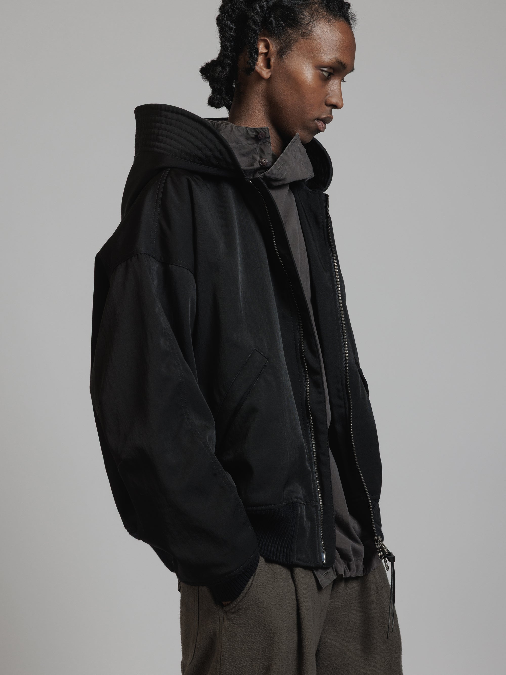 THE VIRIDI-ANNE（ザ ヴィリディアン） TVA 25AW NYLON/WOOL TWILL