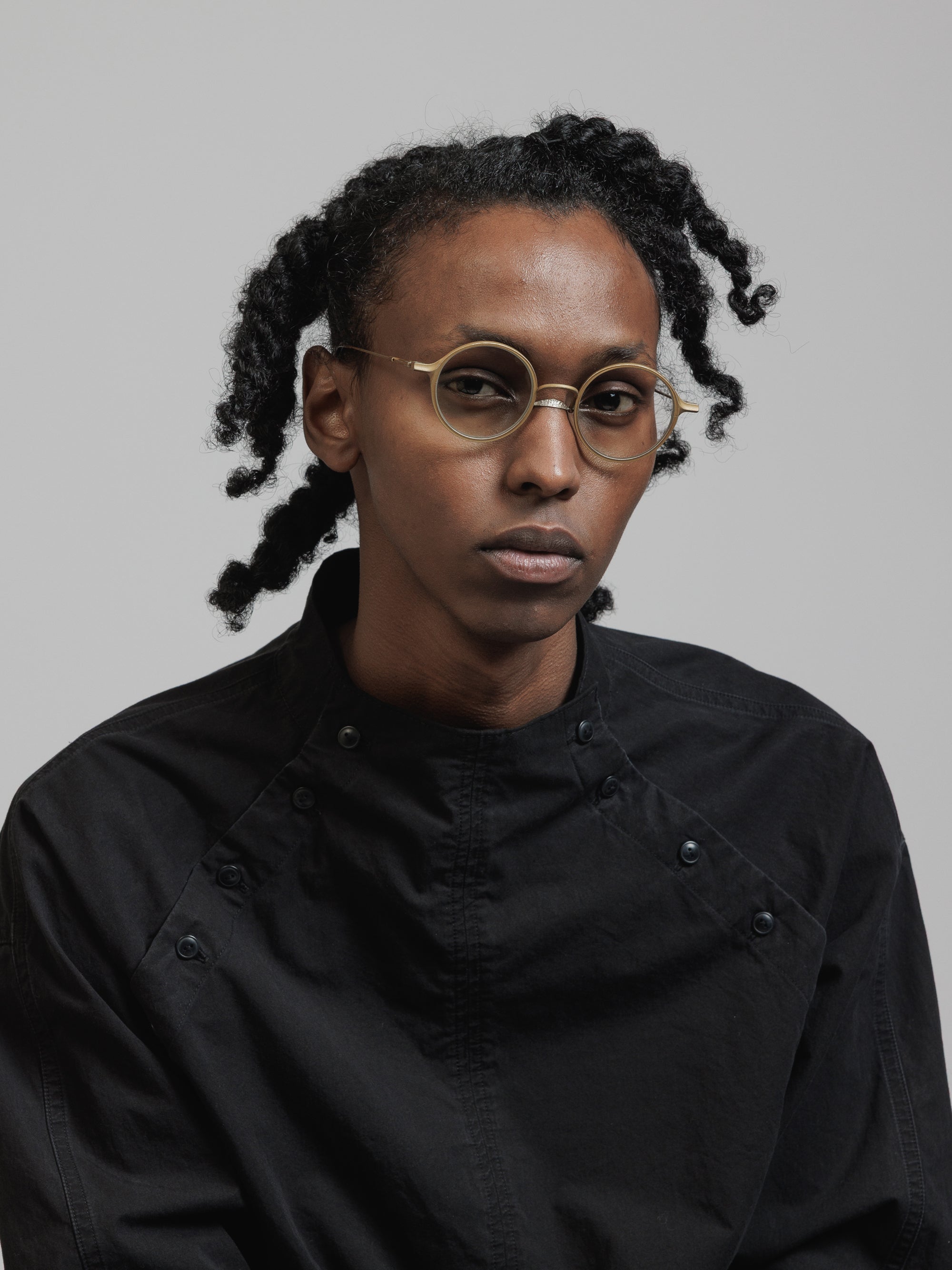 00sthe viridi-anne シワ加工　八の字　julius rick TVA THE VIRIDI-ANNE x RIGARDS COLLABORATION GLASSES (RG2000TVA