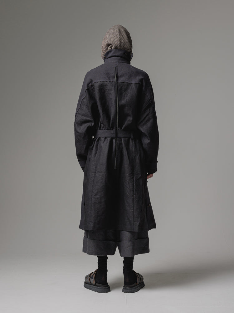 
                  
                    [ISO] linen/silk check coat
                  
                