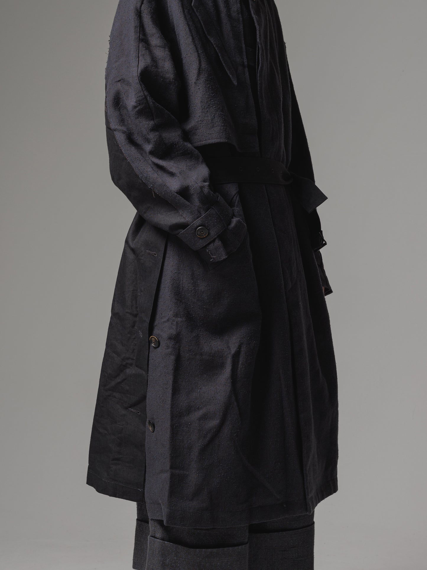 
                  
                    [ISO] linen/silk check coat
                  
                