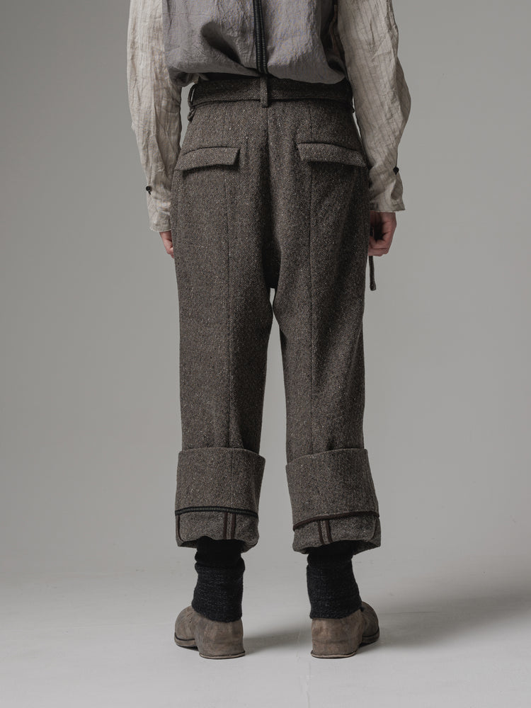 
                  
                    [ISO] shetland wool wide trousers
                  
                