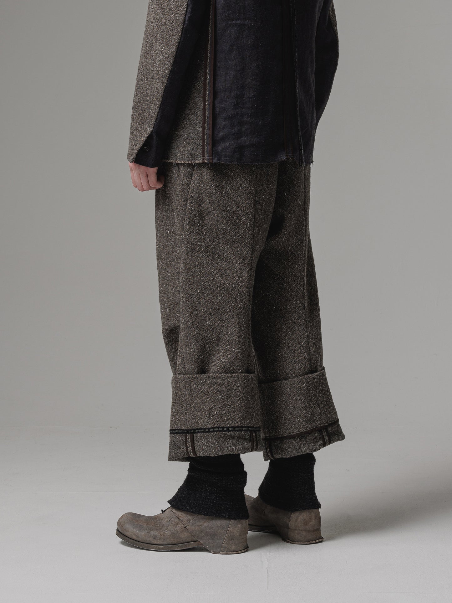 
                  
                    [ISO] shetland wool wide trousers
                  
                