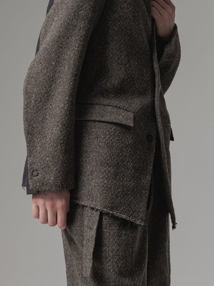 
                  
                    [ISO] shetland wool collarless jacket
                  
                