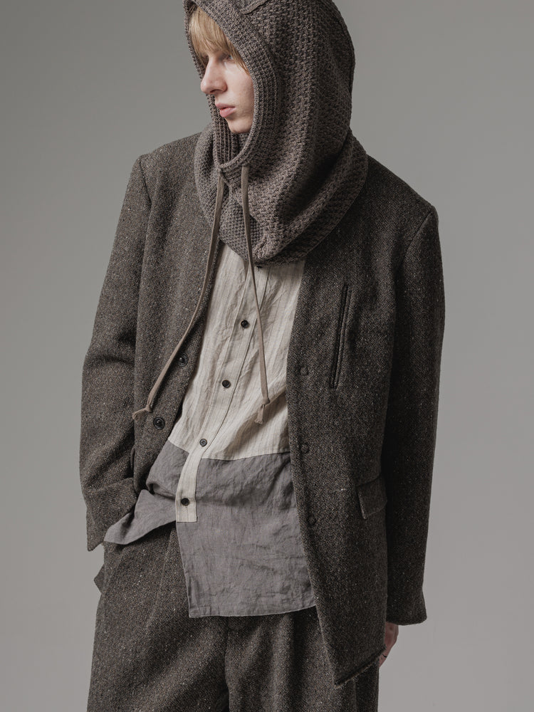 
                  
                    [ISO] shetland wool collarless jacket
                  
                