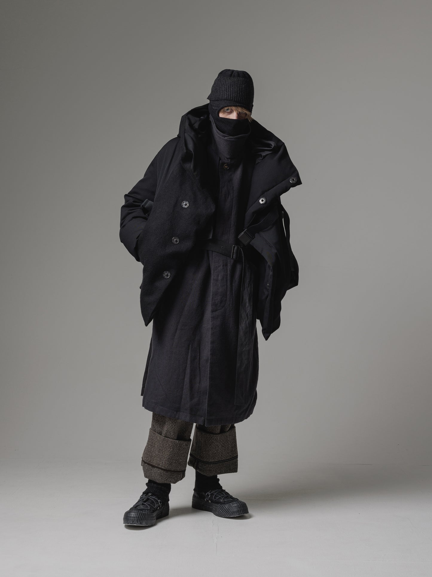 
                  
                    [ISO] linen/silk check coat
                  
                