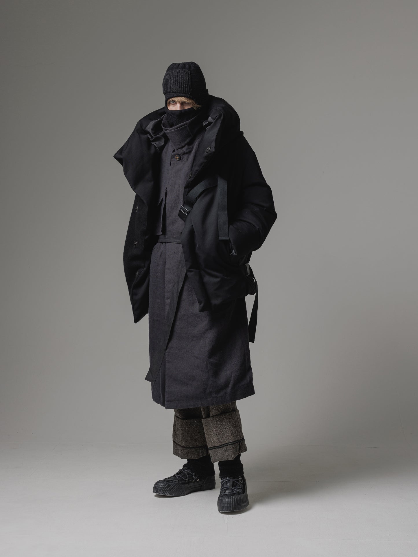 
                  
                    [ISO] linen/silk check coat
                  
                