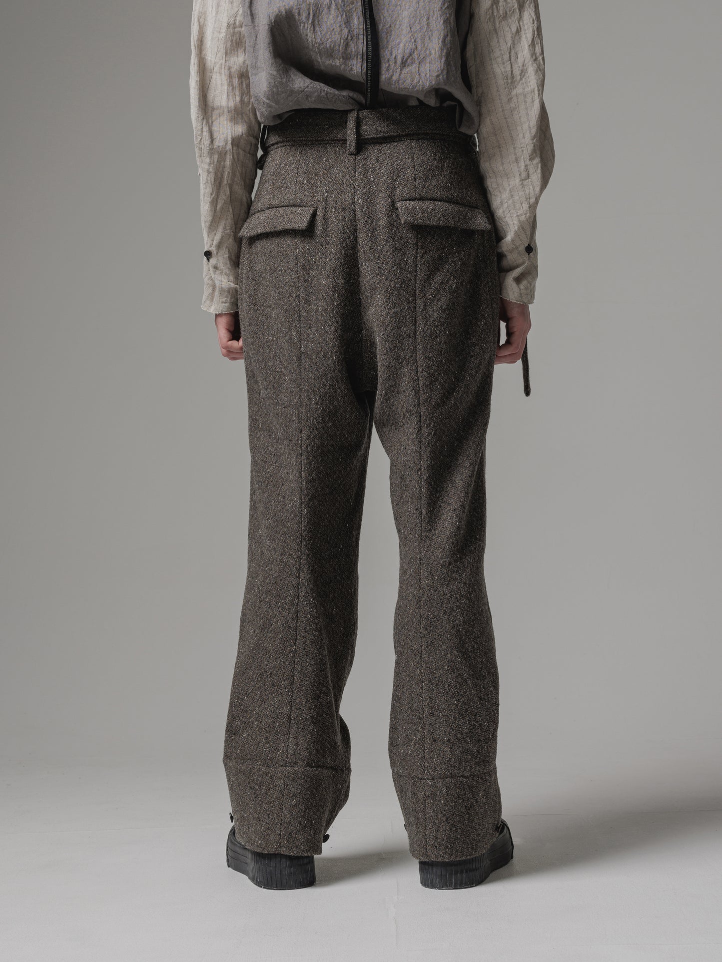 
                  
                    [ISO] shetland wool wide trousers
                  
                