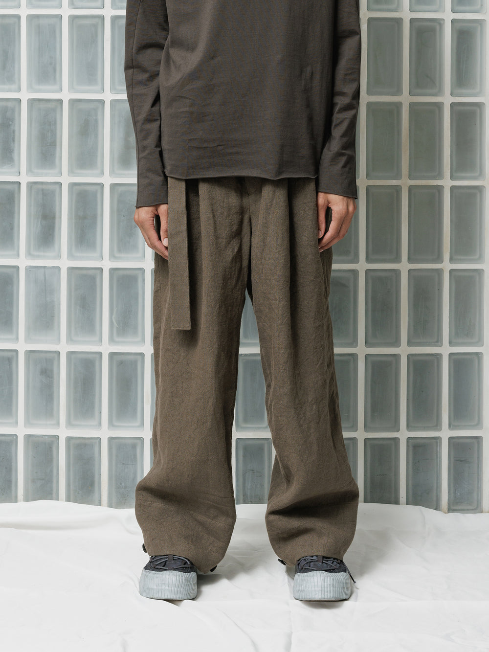 [ISO] Linen Wide Trousers