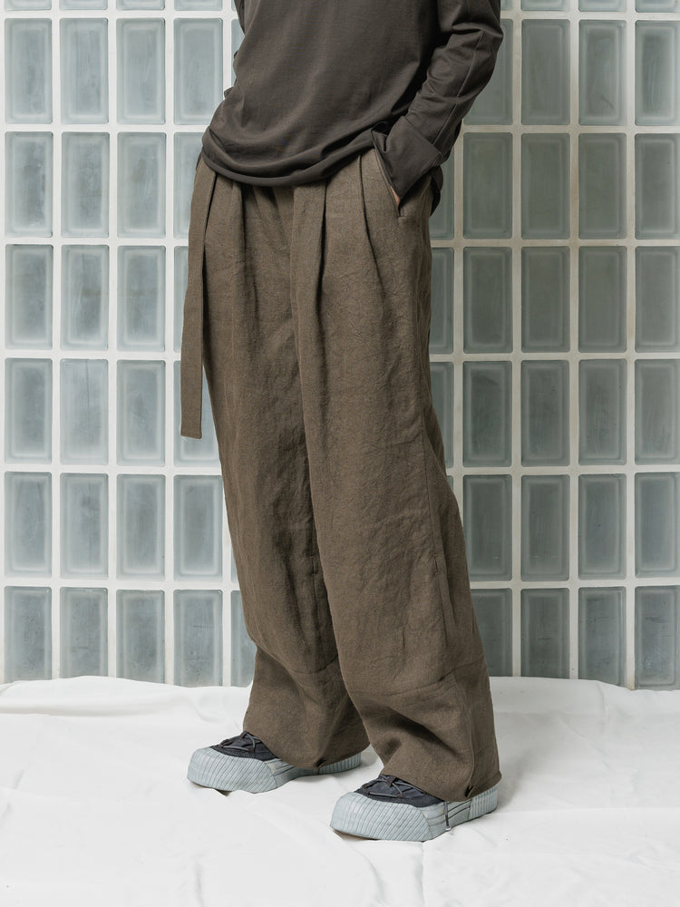
                  
                    [ISO] Linen Wide Trousers
                  
                