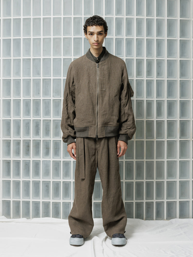 
                  
                    [ISO] Linen Bomber Jacket
                  
                