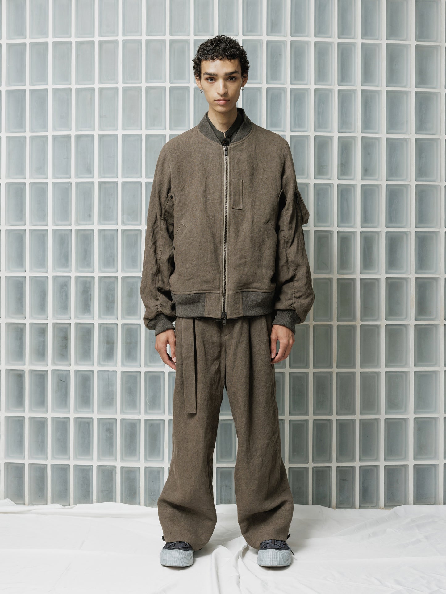 
                  
                    [ISO] Linen Bomber Jacket
                  
                