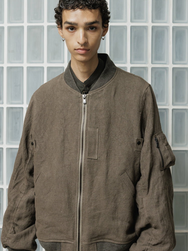 
                  
                    [ISO] Linen Bomber Jacket
                  
                
