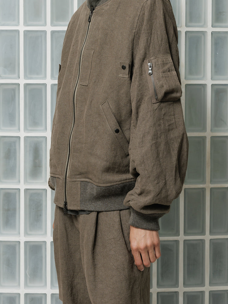 
                  
                    [ISO] Linen Bomber Jacket
                  
                