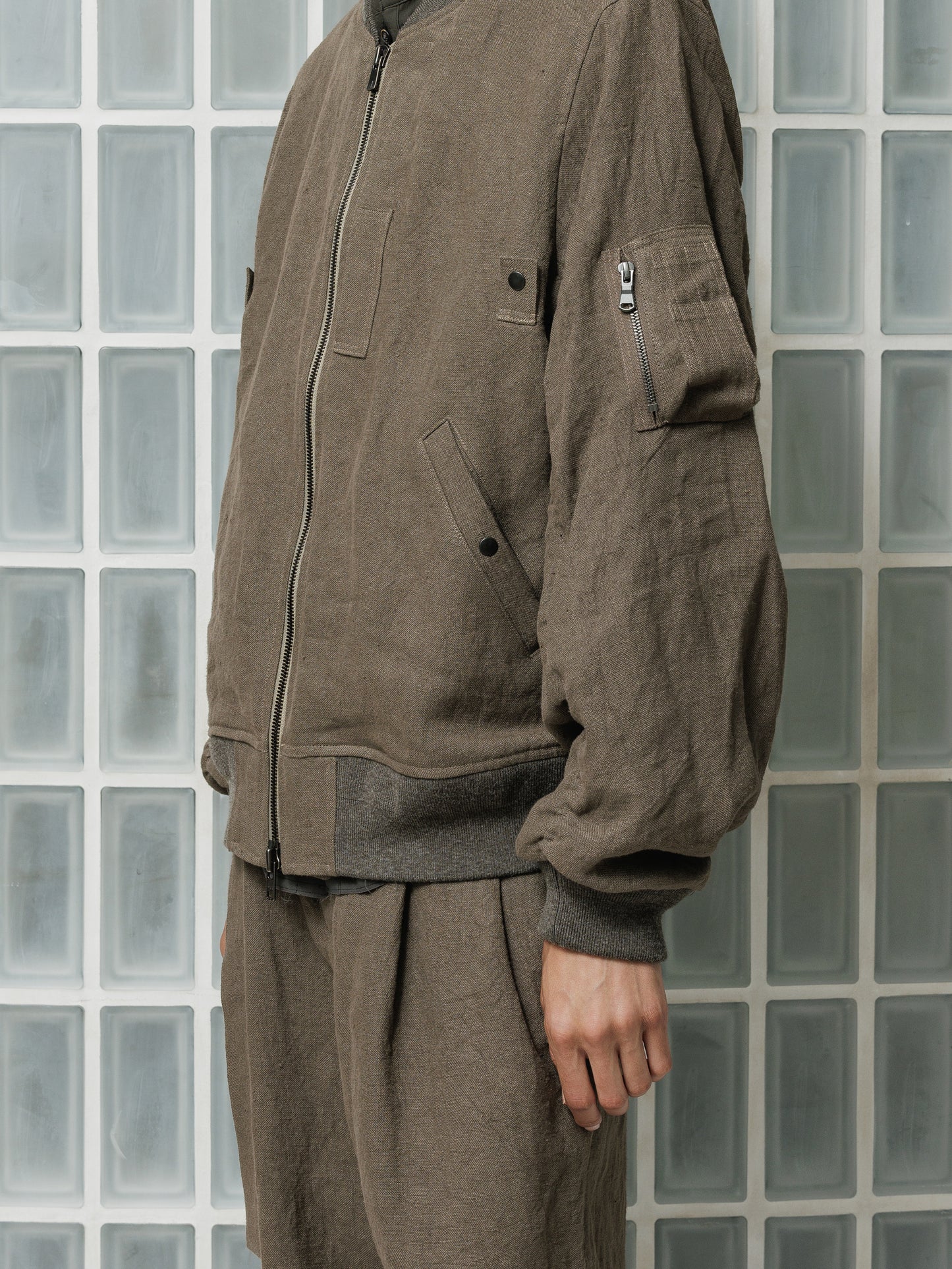 
                  
                    [ISO] Linen Bomber Jacket
                  
                