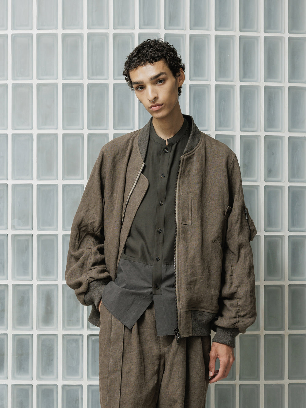 [ISO] Linen Bomber Jacket