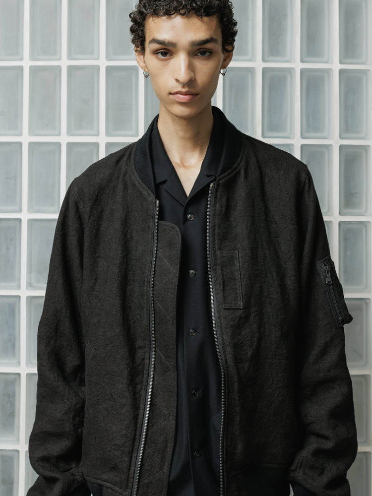 
                  
                    [ISO] Linen Bomber Jacket
                  
                