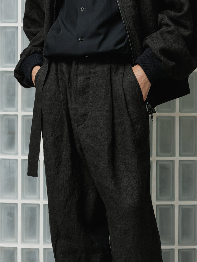 
                  
                    [ISO] Linen Wide Trousers
                  
                