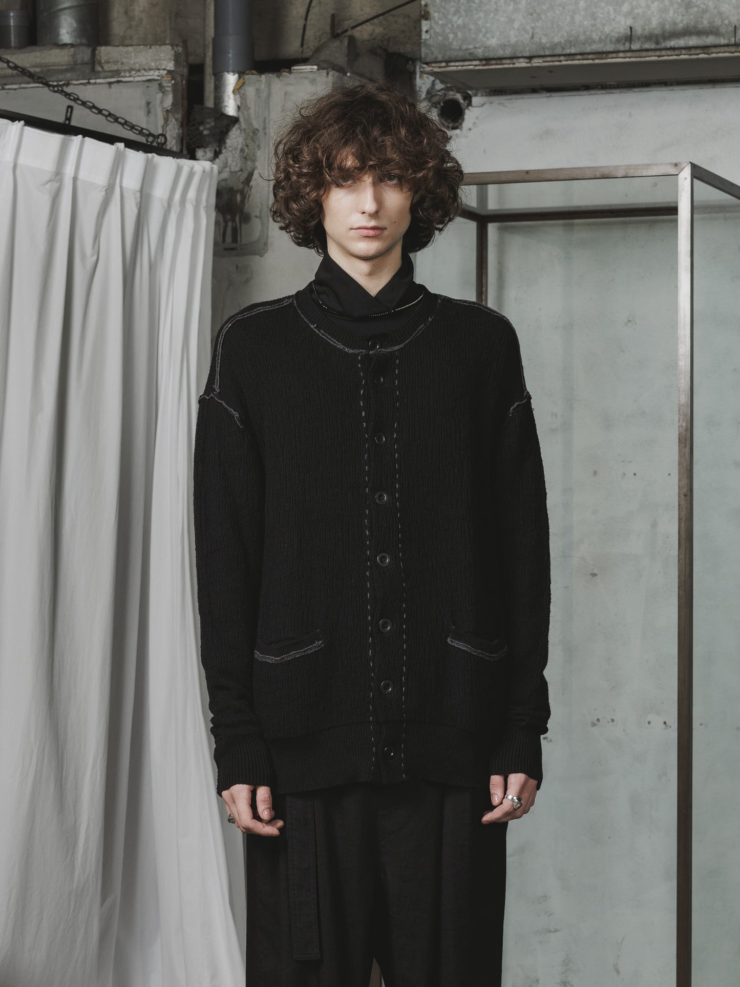 
                  
                    COTTON/CASHMERE CARDIGAN
                  
                