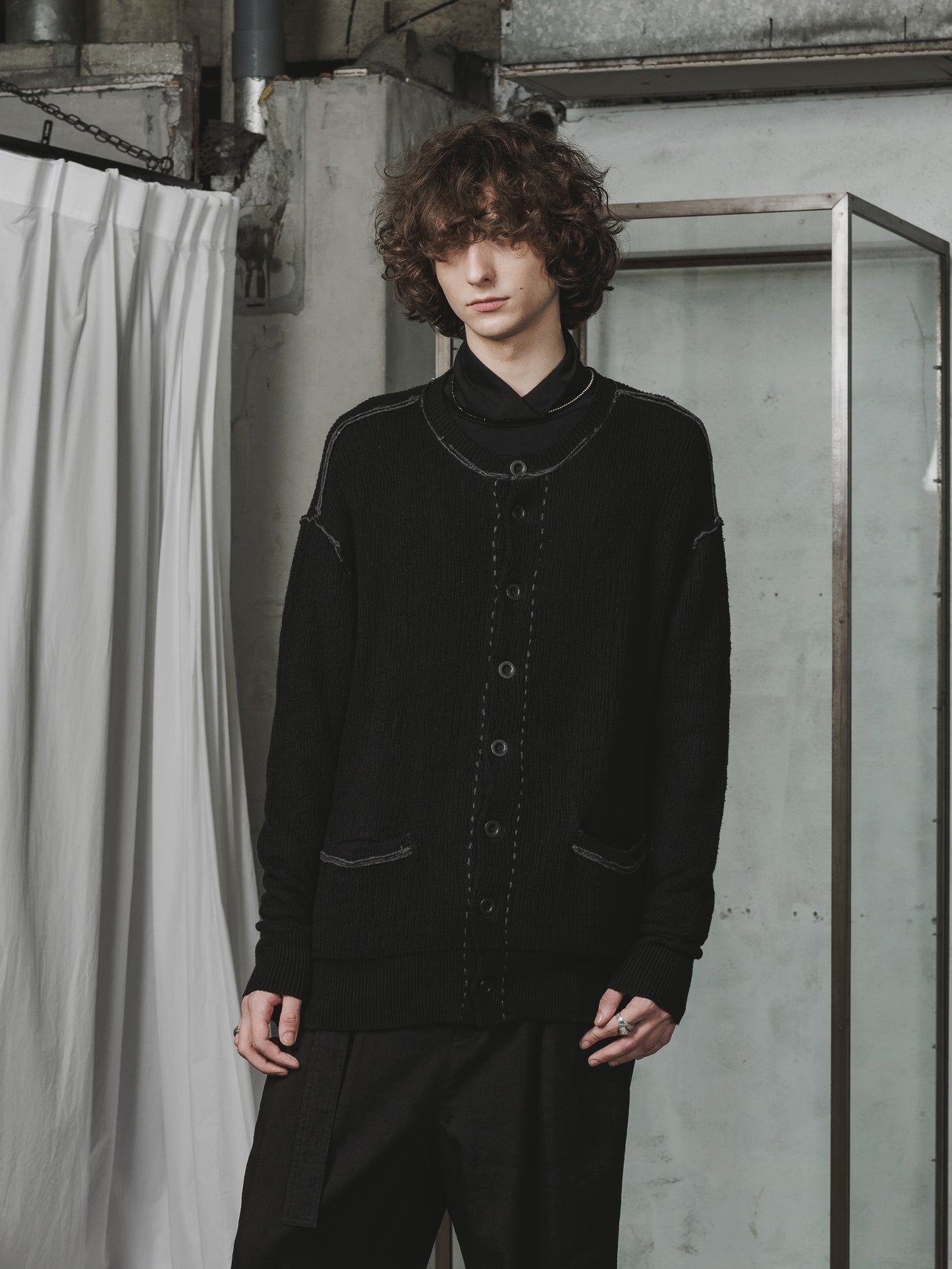 
                  
                    COTTON/CASHMERE CARDIGAN
                  
                