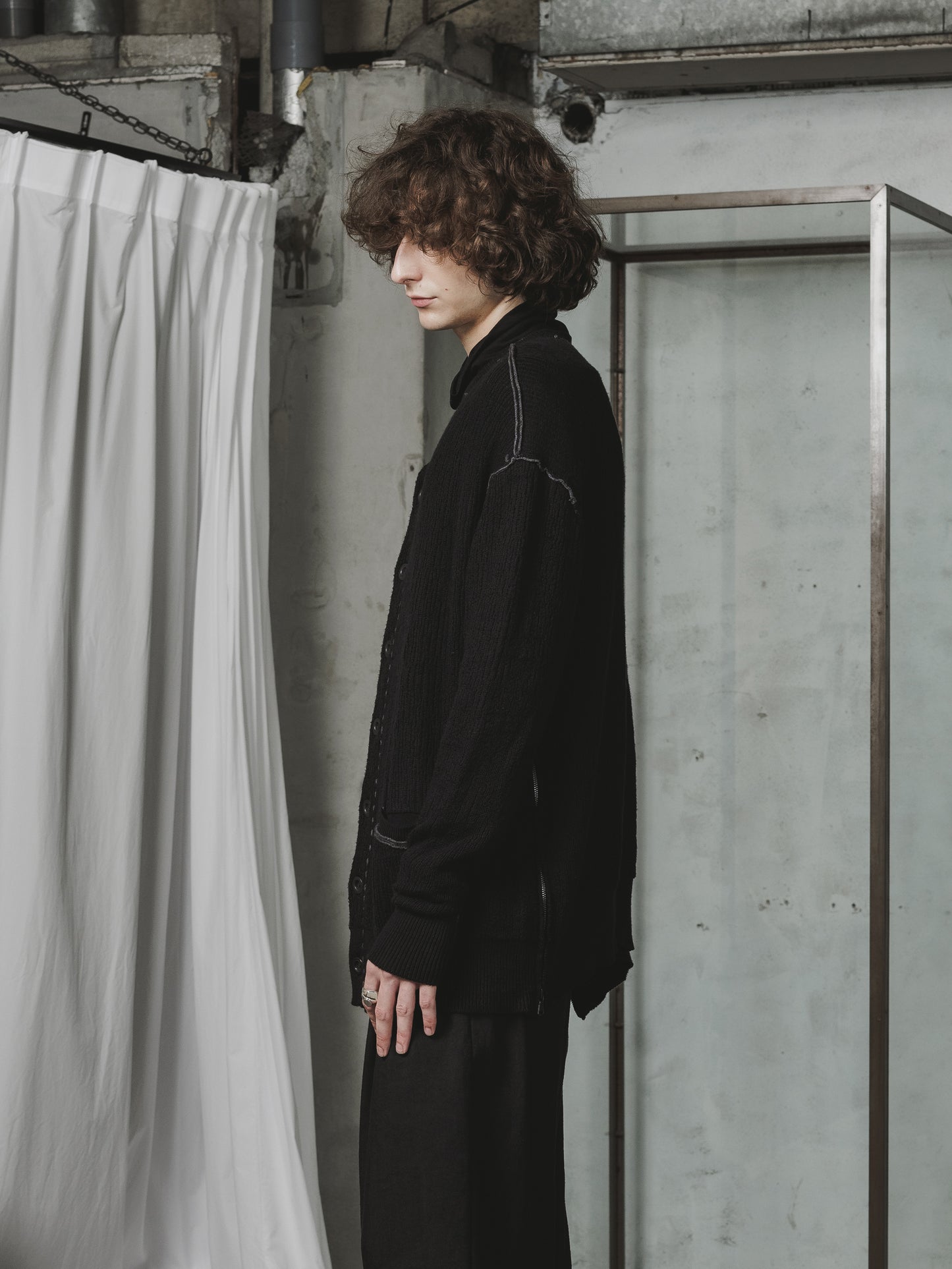 
                  
                    COTTON/CASHMERE CARDIGAN
                  
                