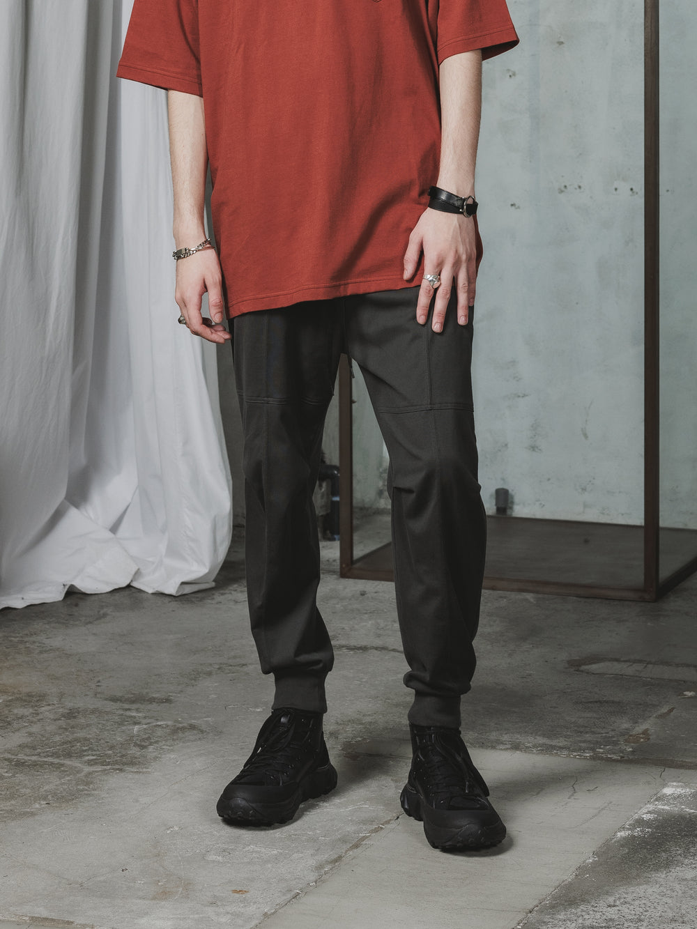 EXCLUSIVE COTTON JERSEY JOGGER PANTS