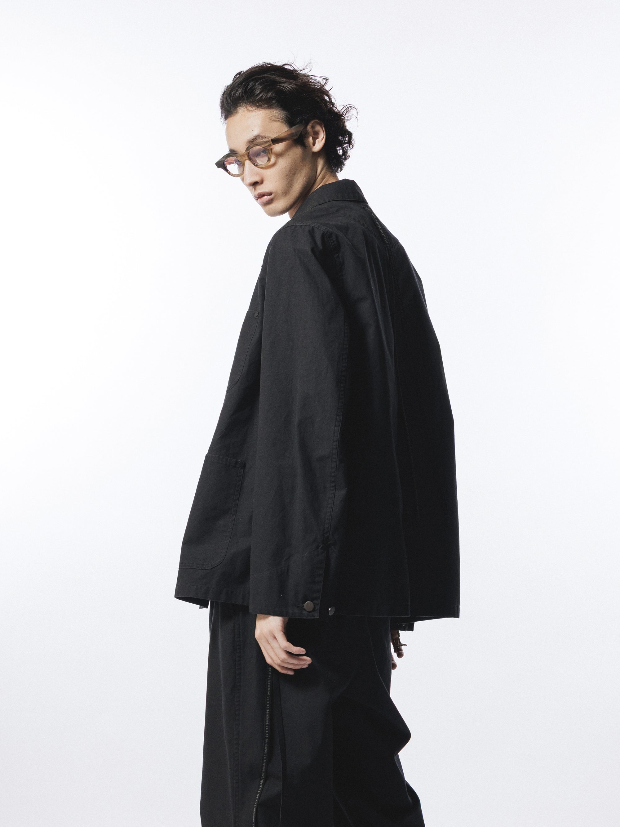 yori コットン中綿ジャケット ISO] （イソウ） Water-repellent cotton Chore Jacket（撥水リップス