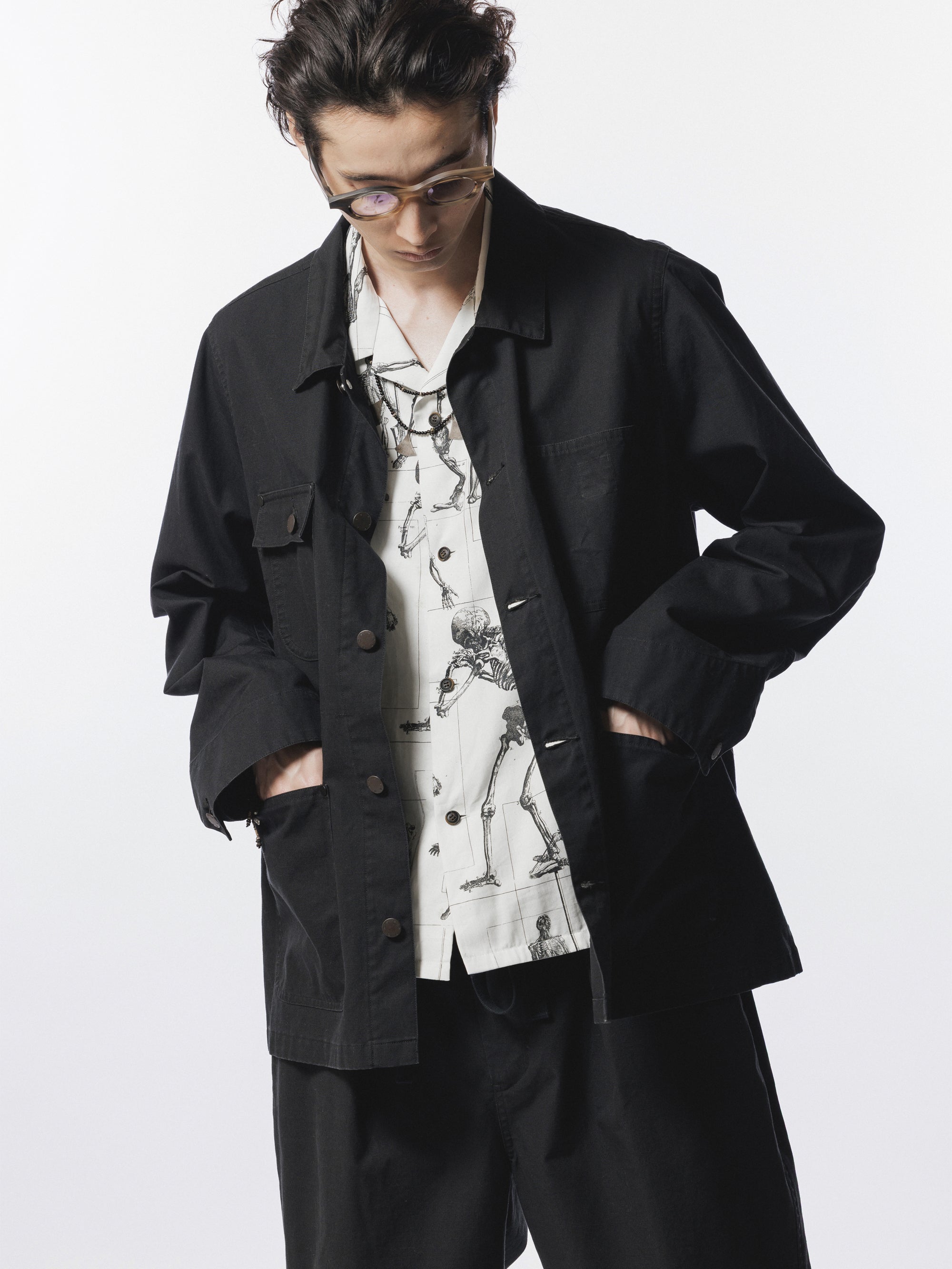 ISO] （イソウ） Water-repellent cotton Chore Jacket（撥水リップス