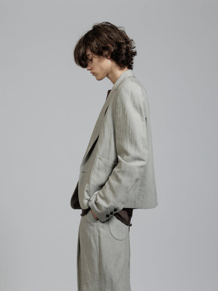 
                  
                    Ink dyed blazer
                  
                
