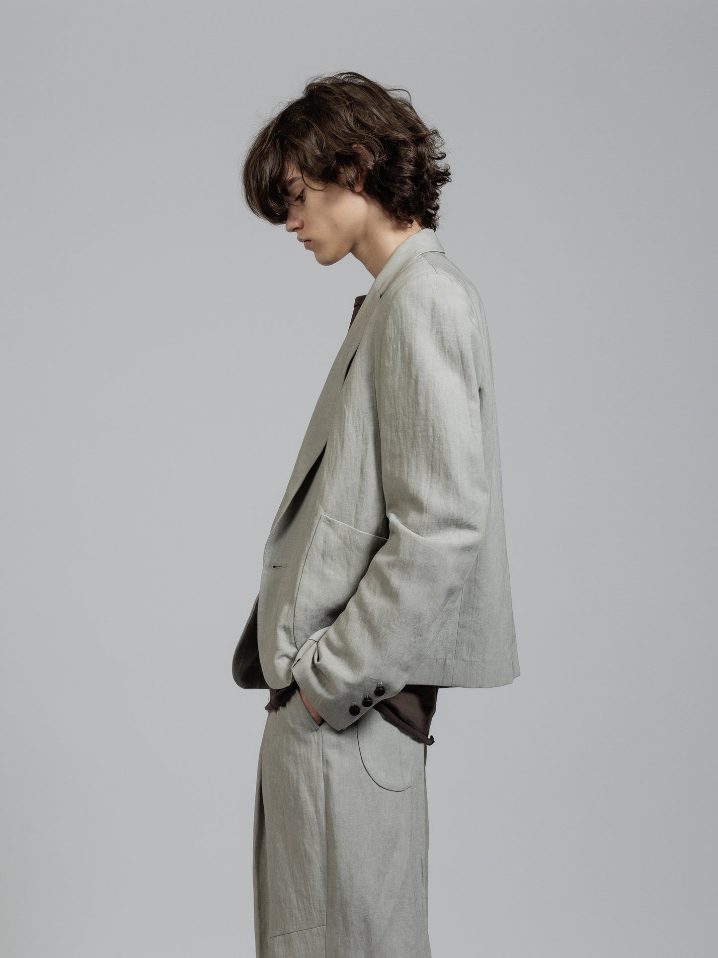 
                  
                    Ink dyed blazer
                  
                