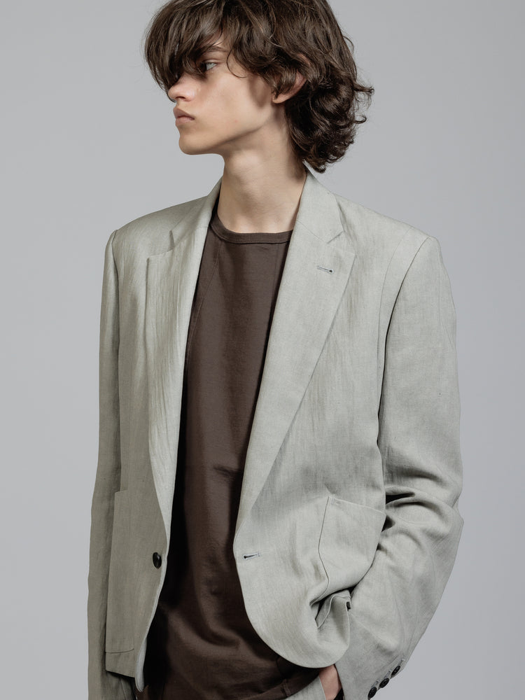 
                  
                    Ink dyed blazer
                  
                