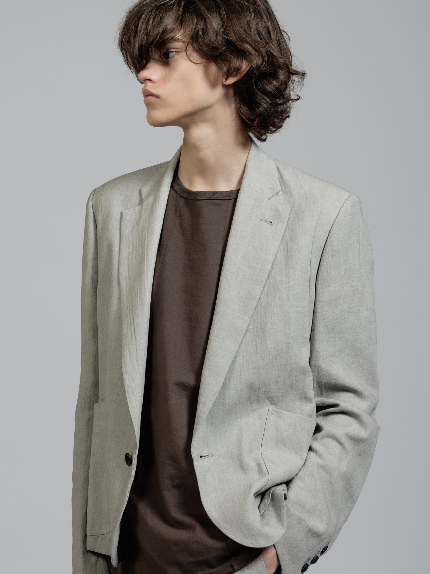 
                  
                    Ink dyed blazer
                  
                