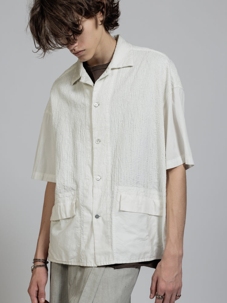 
                  
                    Embroidered cloth short sleeve shirt
                  
                