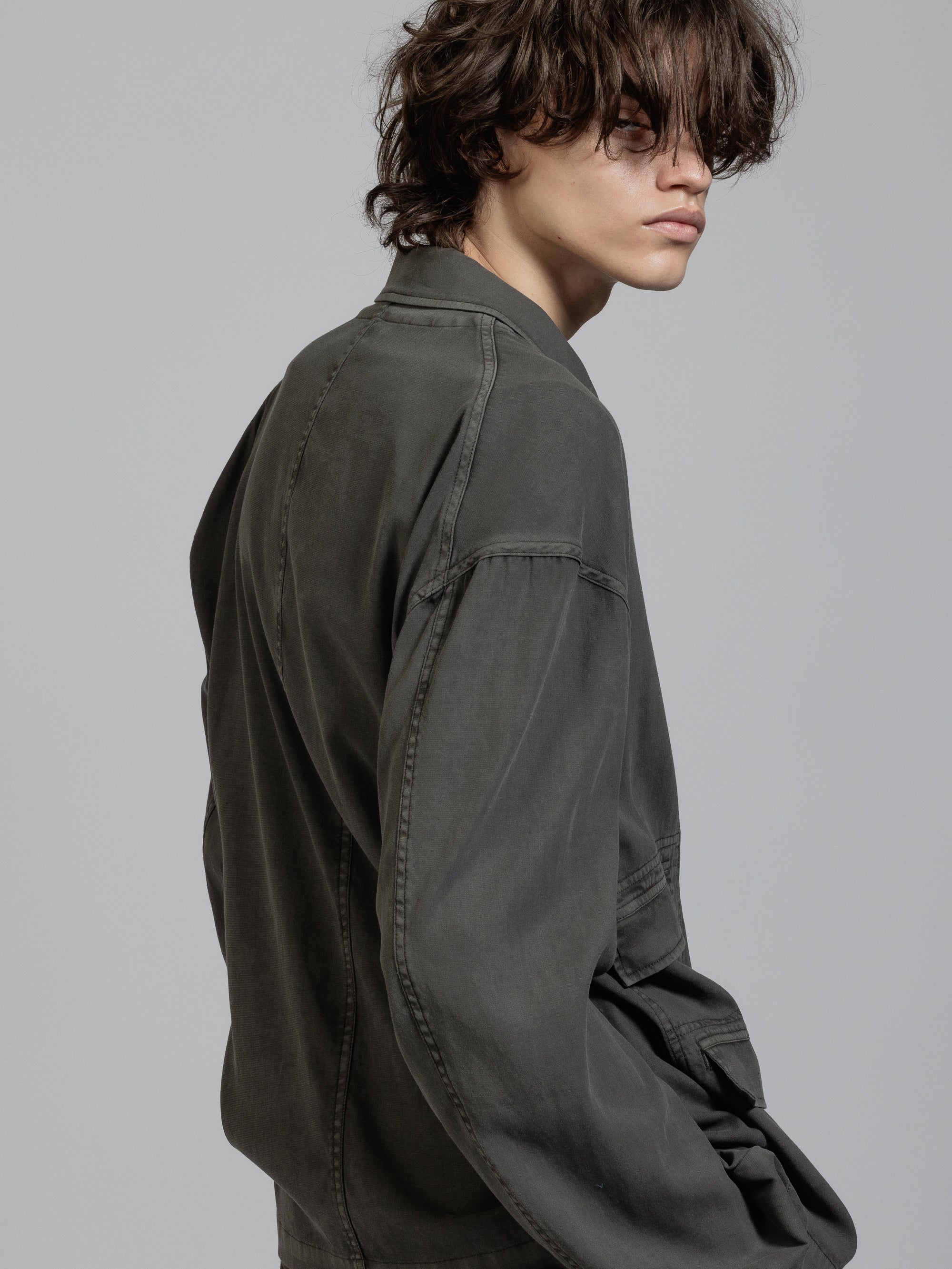 The Viridi-anne 新品未使用タグ付 ミリタリージャケット The Viridi-anne] (ザヴィリディアン) VI-3828-06 Ripstop