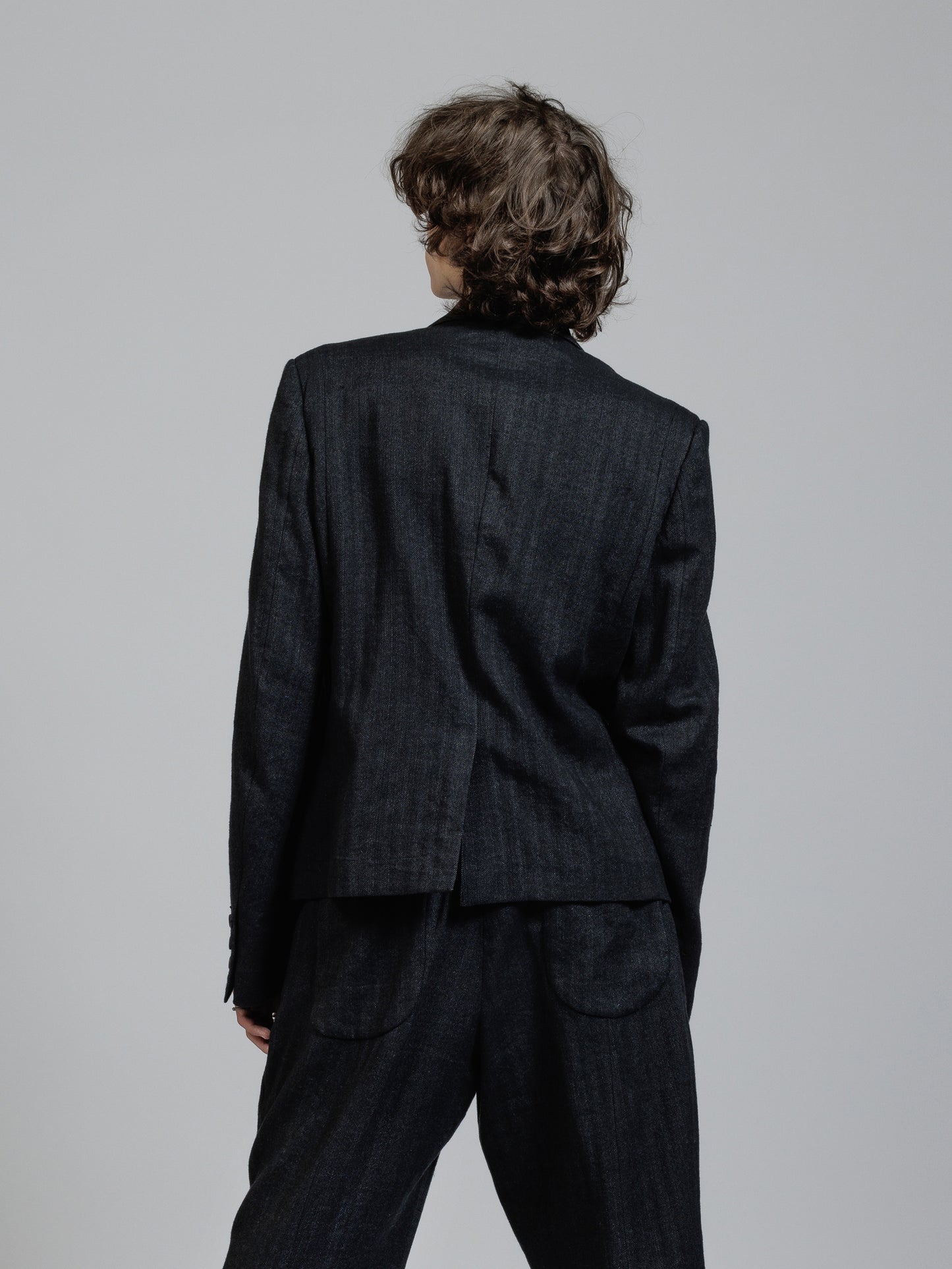
                  
                    Herringbone blazer
                  
                