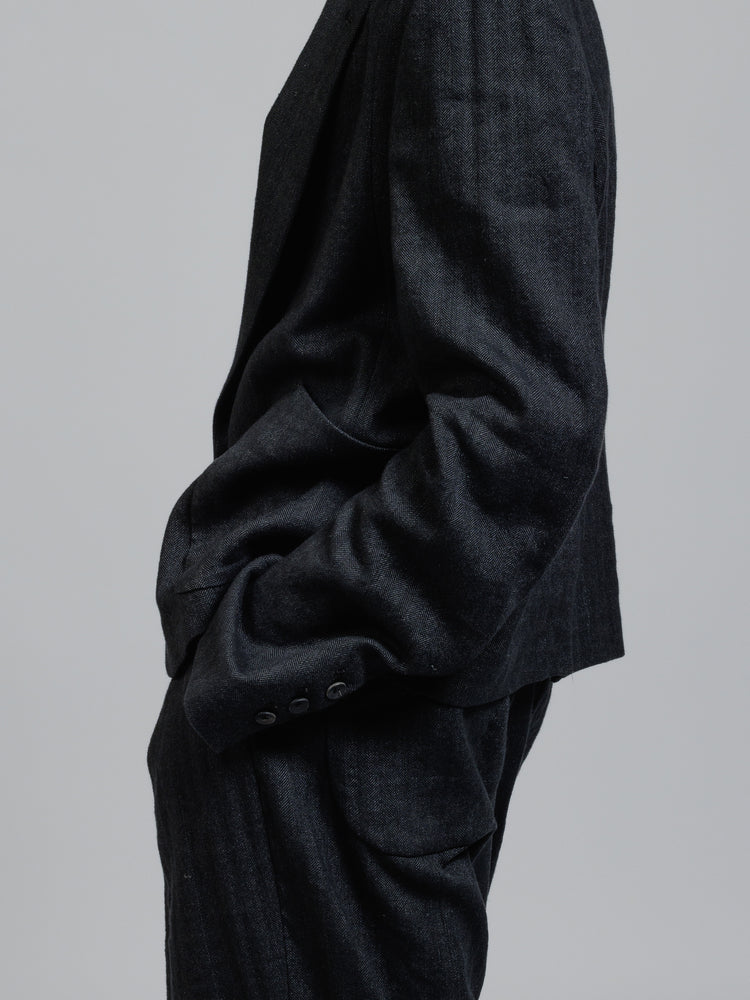 
                  
                    Herringbone blazer
                  
                