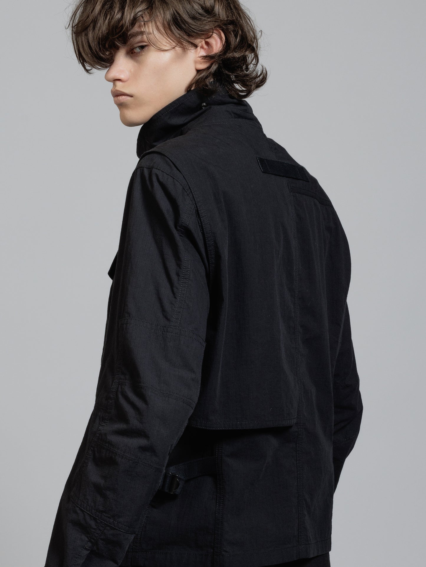 
                  
                    Ripstop military jacket
                  
                