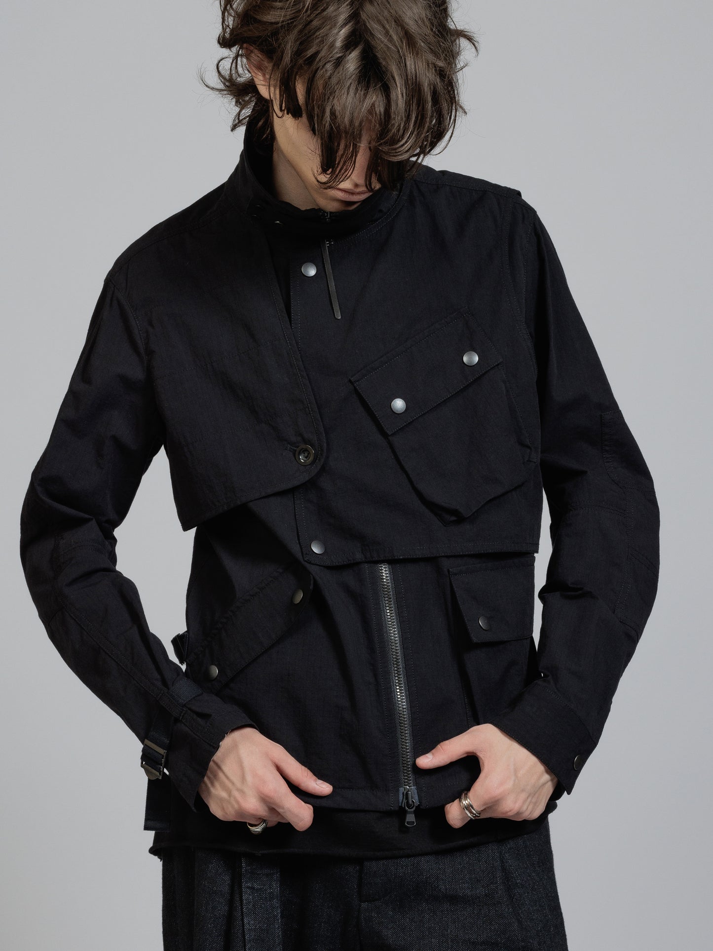 
                  
                    Ripstop military jacket
                  
                