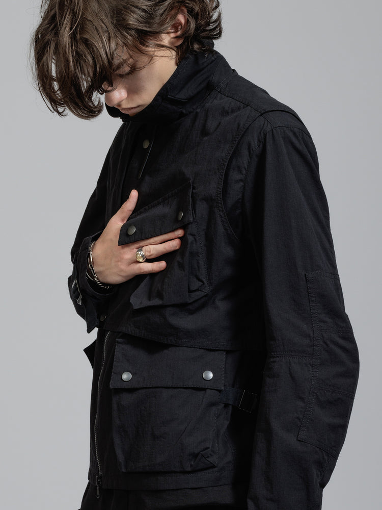 
                  
                    Ripstop military jacket
                  
                