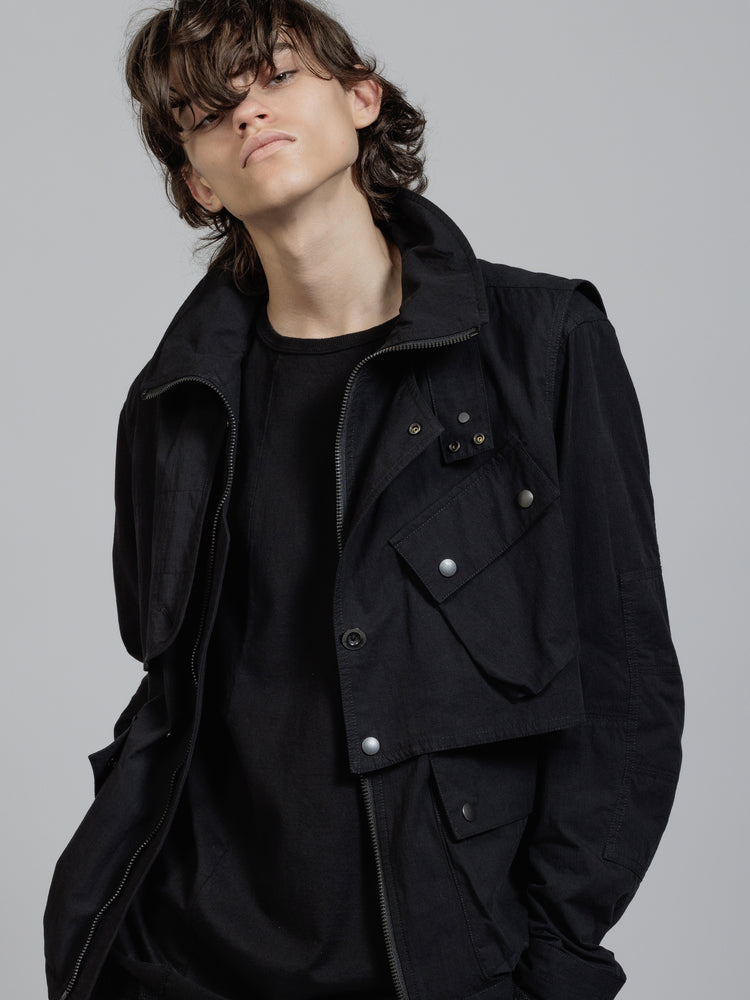
                  
                    Ripstop military jacket
                  
                