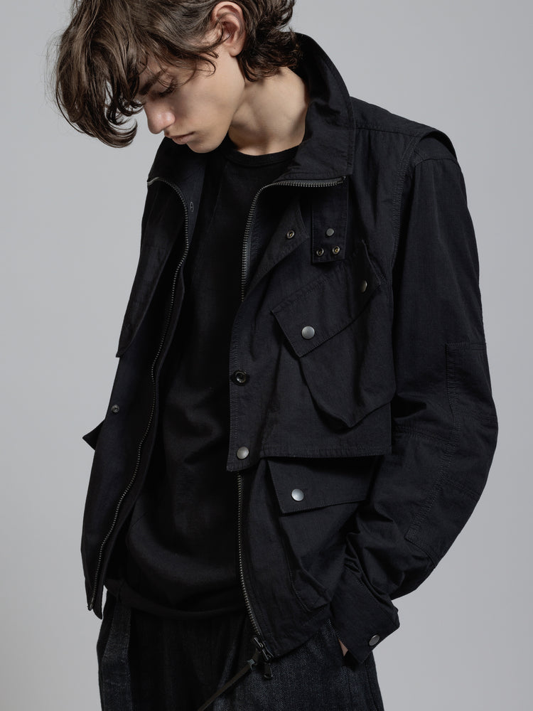 
                  
                    Ripstop military jacket
                  
                