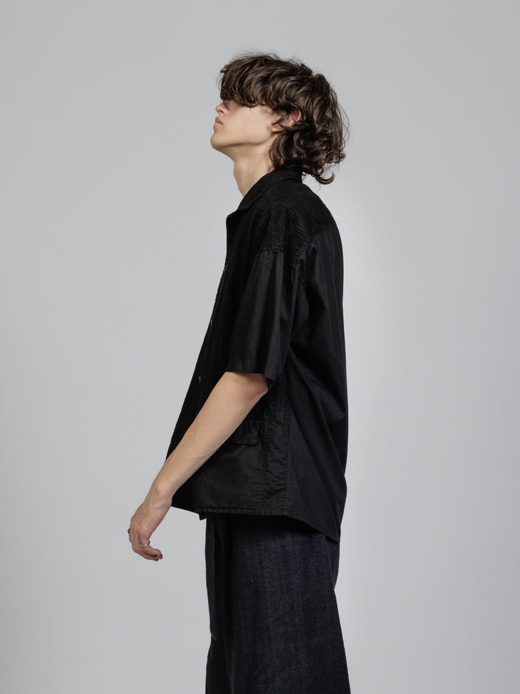 
                  
                    Embroidered cloth short sleeve shirt
                  
                