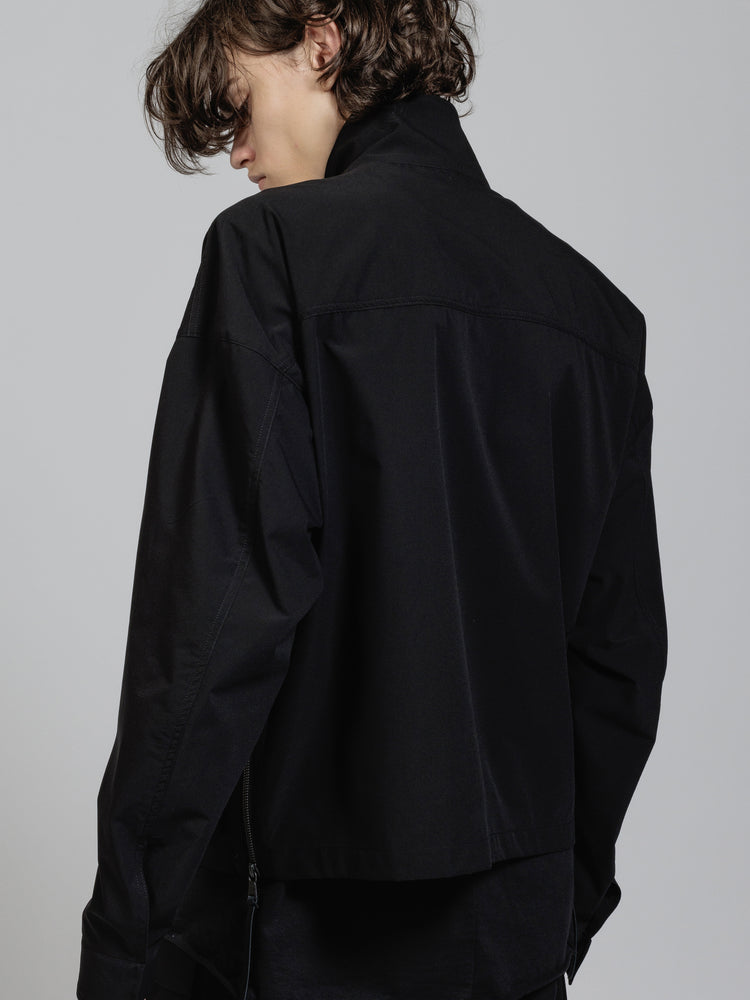 
                  
                    Water-repellent stretch zip-up jacket
                  
                