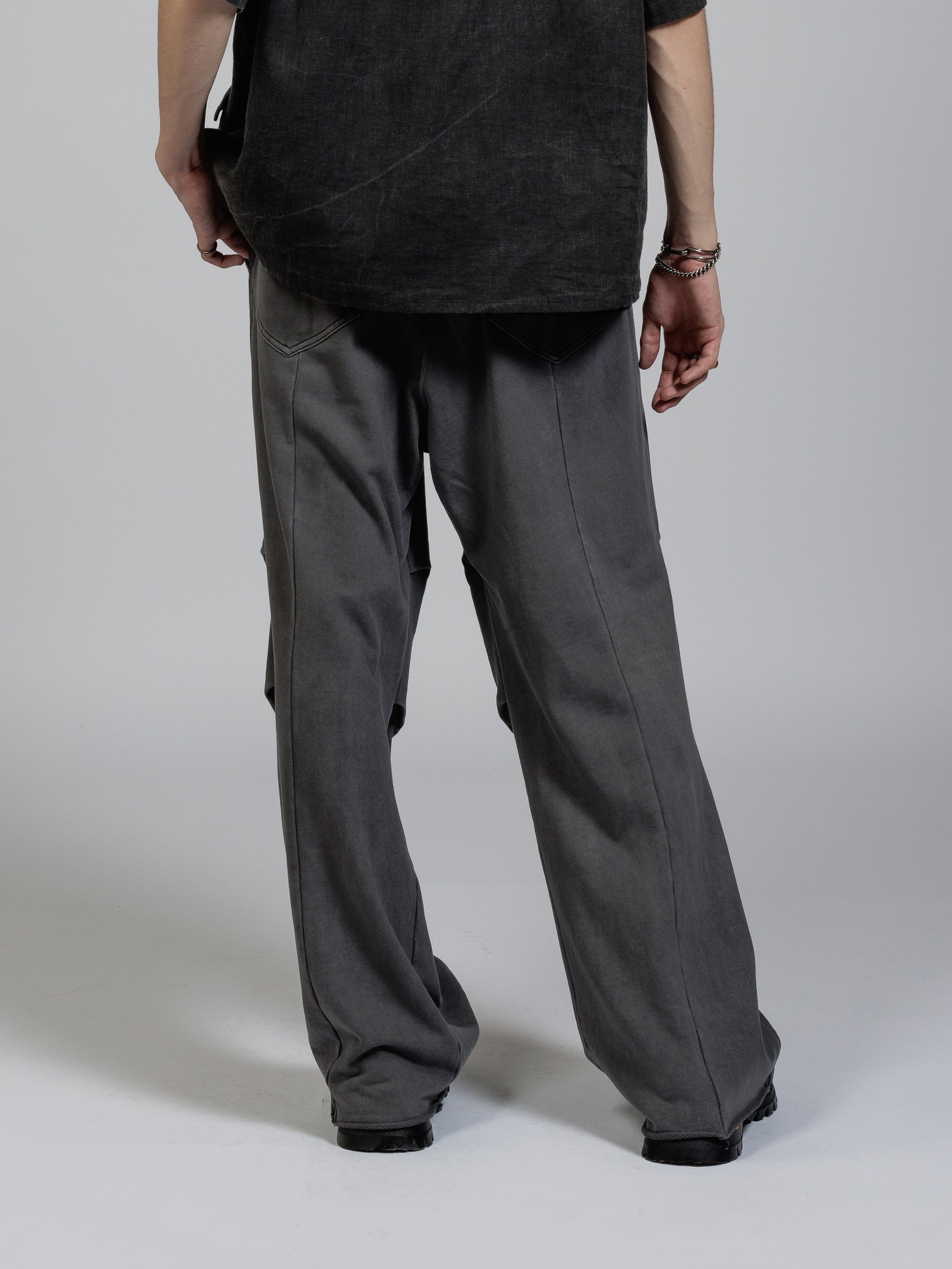 THE VIRIDI-ANNE（ザ ヴィリディアン） TVA 25SS Sweat wide pants（裏