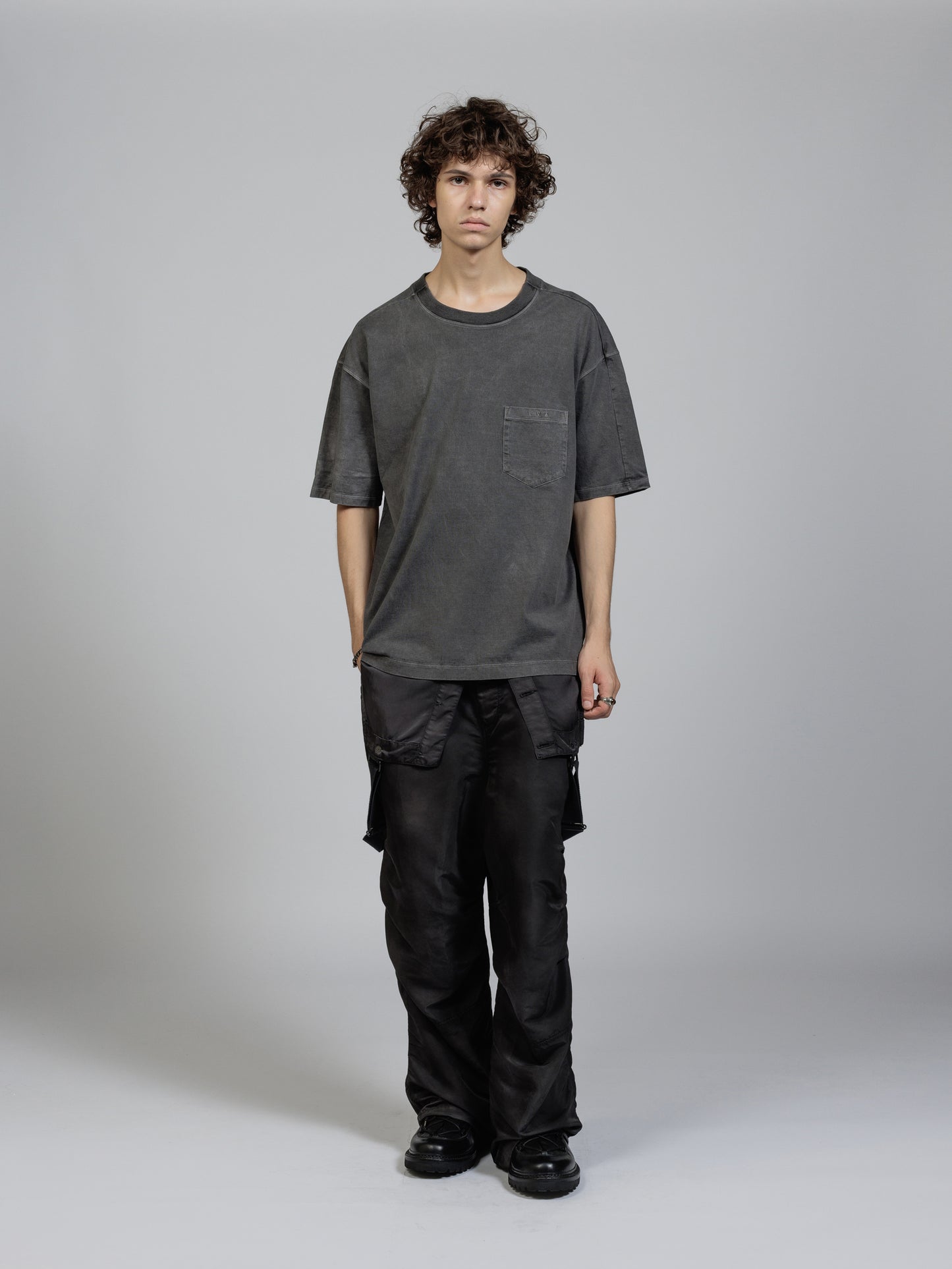 
                  
                    Object dyed pocket T-shirt
                  
                