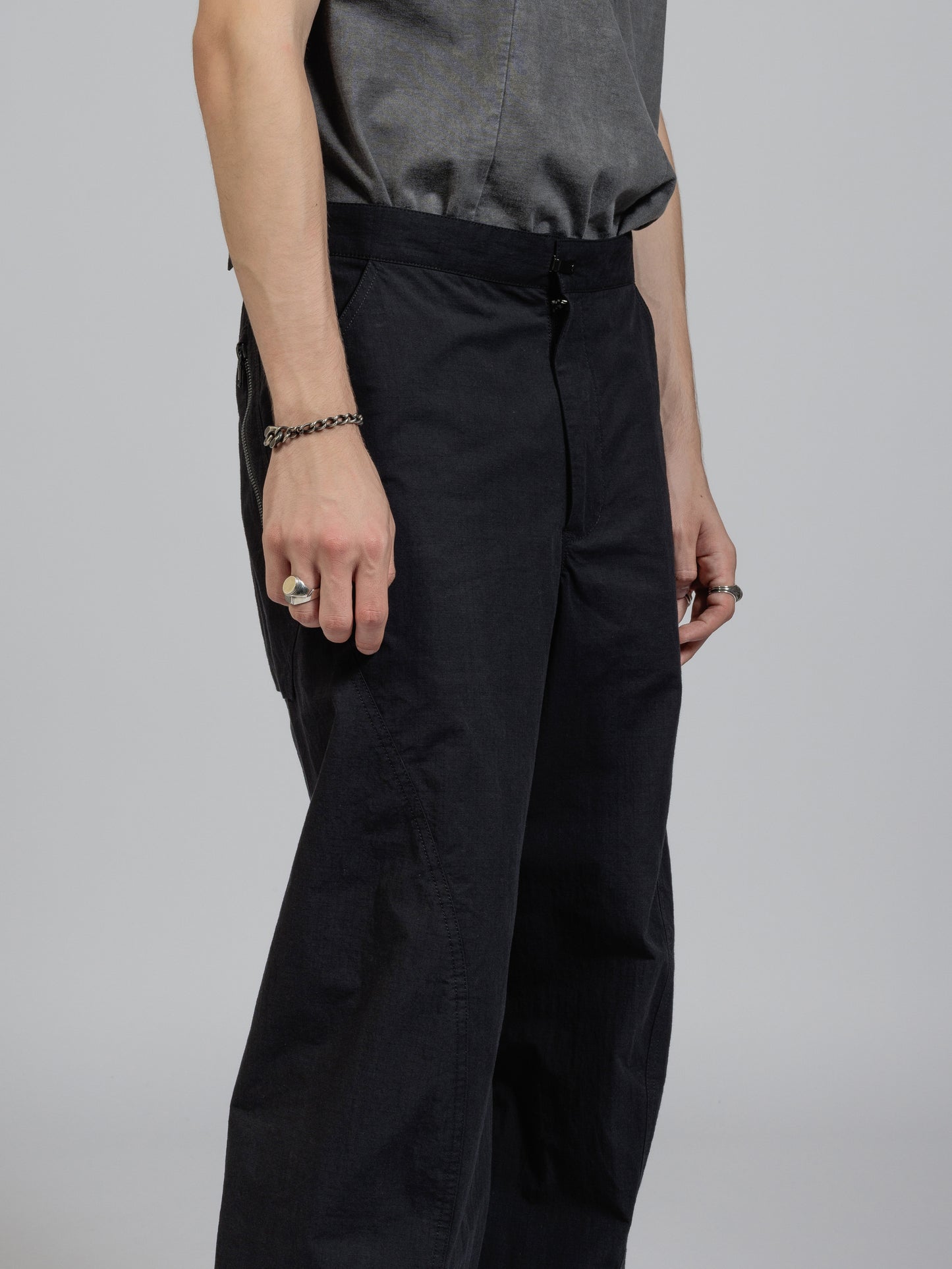 
                  
                    Ripstop wide-trousers
                  
                