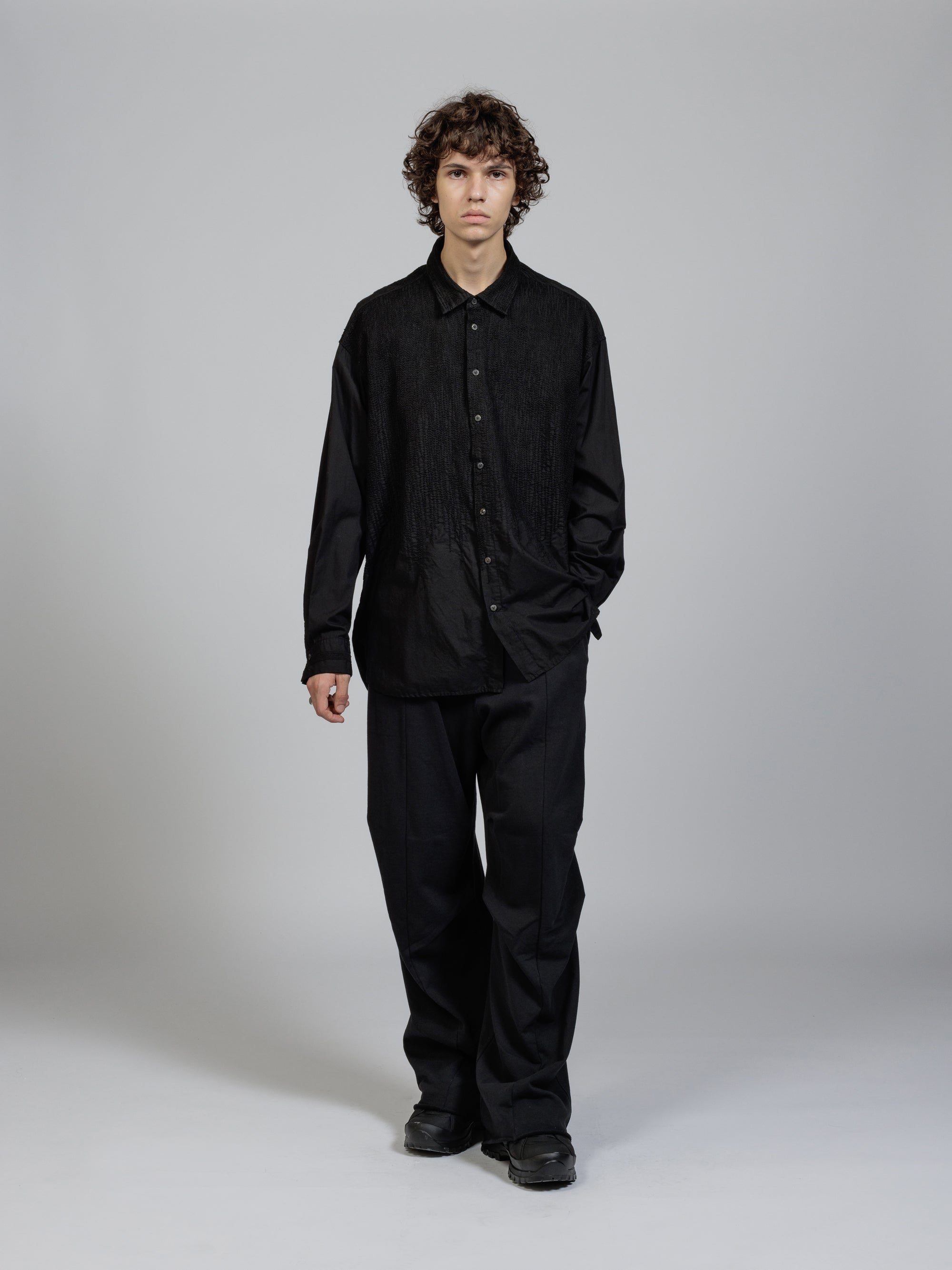 THE VIRIDI-ANNE（ザ ヴィリディアン） TVA 25SS Sweat wide pants（裏