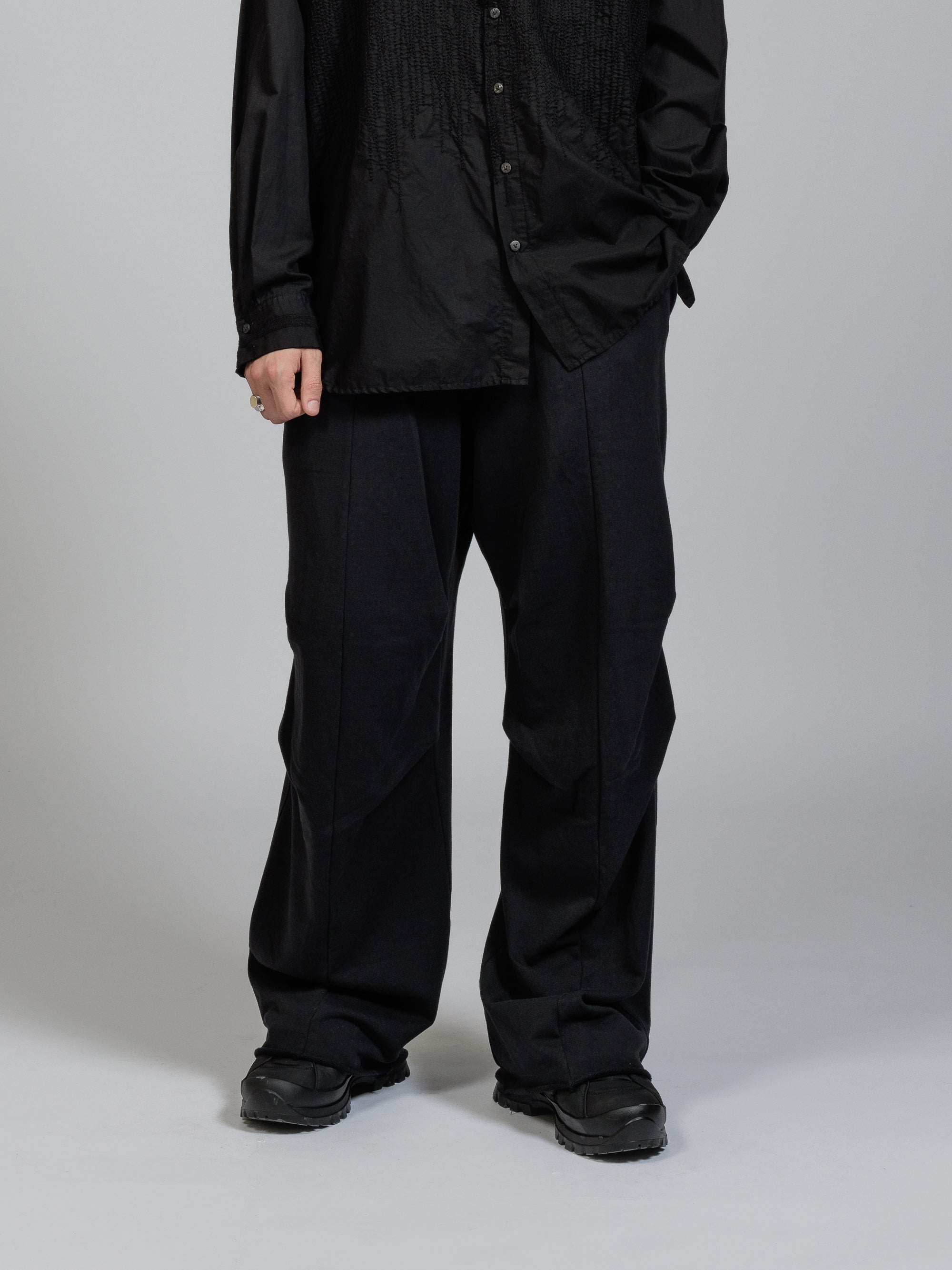 THE VIRIDI-ANNE（ザ ヴィリディアン） TVA 25SS Sweat wide pants（裏