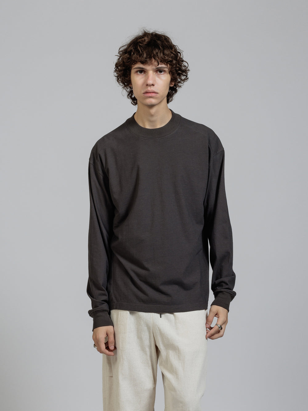 Cotton jersey L/S T-shirt